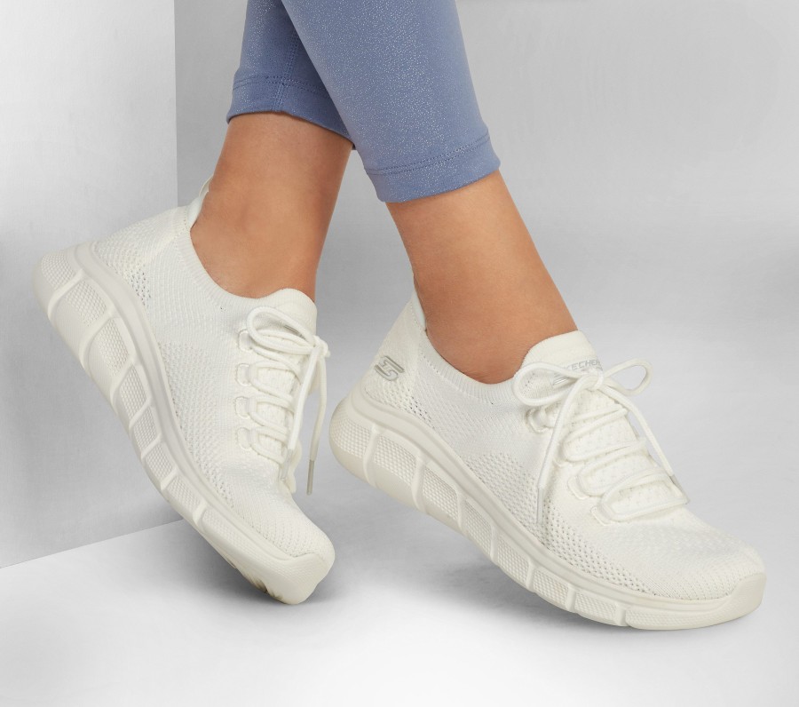 Femme SKECHERS Chaussures A Enfiler | Skechers Bobs Sport B Flex - Color Connect