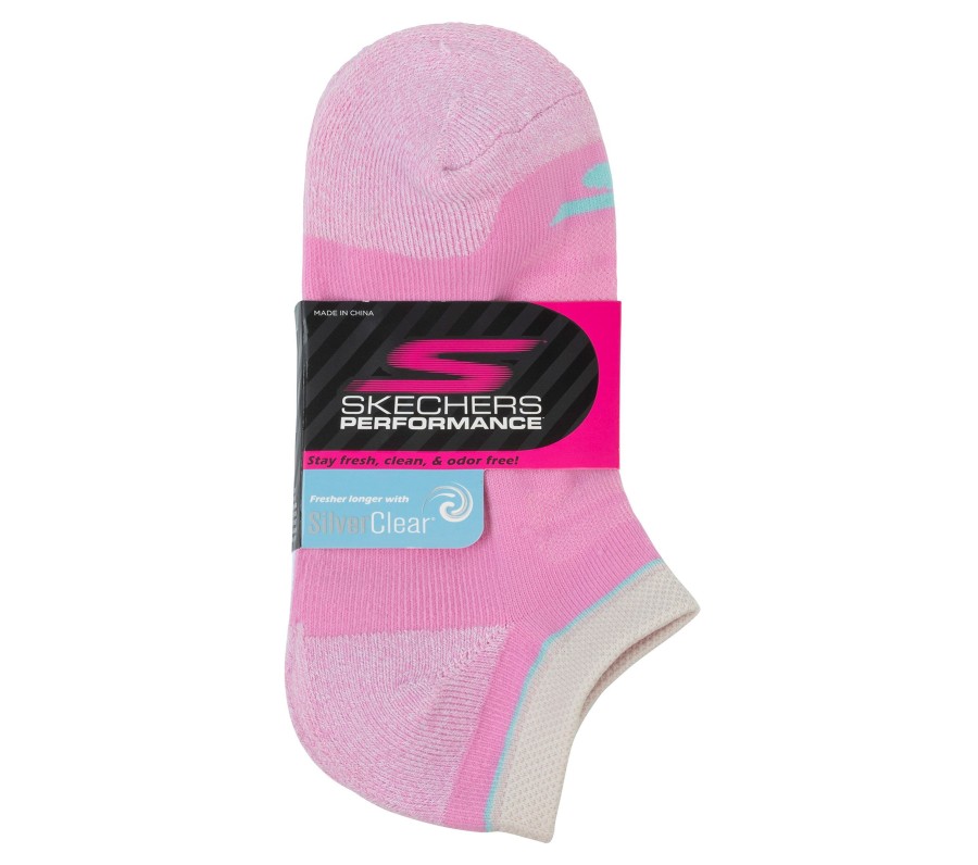 Femme SKECHERS Chaussettes | Marled Cushion Liner Socks - 3 Pack