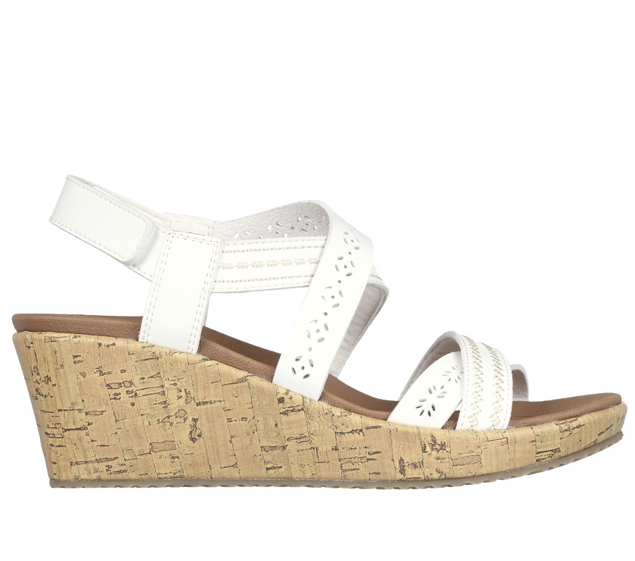 Femme SKECHERS Chaussures Compensees | Beverlee - Delicate Glow