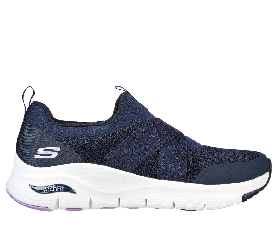 Femme SKECHERS Chaussures A Enfiler | Skechers Arch Fit - Modern Rhythm