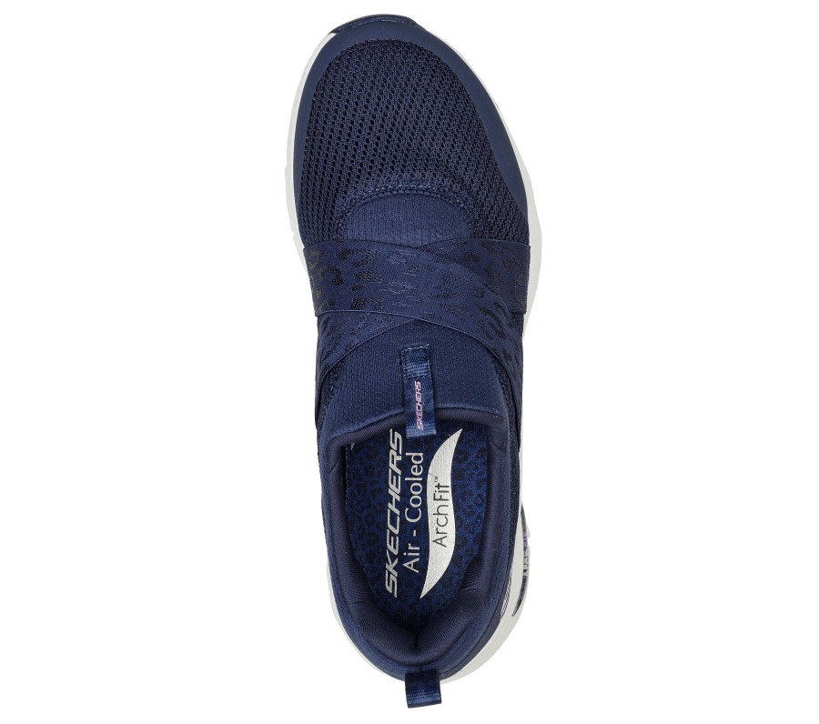 Femme SKECHERS Chaussures A Enfiler | Skechers Arch Fit - Modern Rhythm