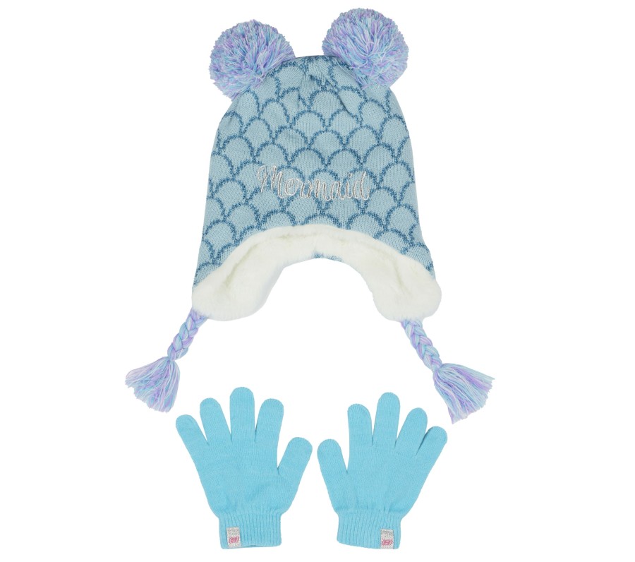 Vetements Et Accessoires SKECHERS Equipement Pour Temps Froid | Cold Weather Mermaid Hat & Glove 1 Pack