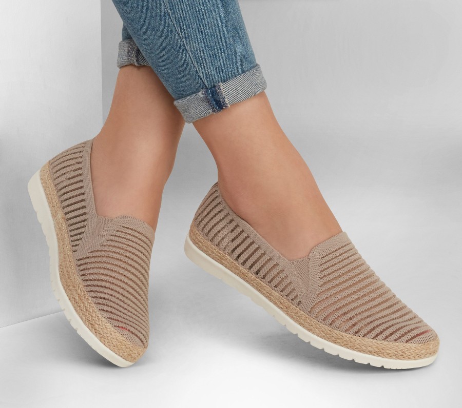 Femme SKECHERS Chaussures A Enfiler | Bobs Flexpadrille 3.0 - Pastel Sky