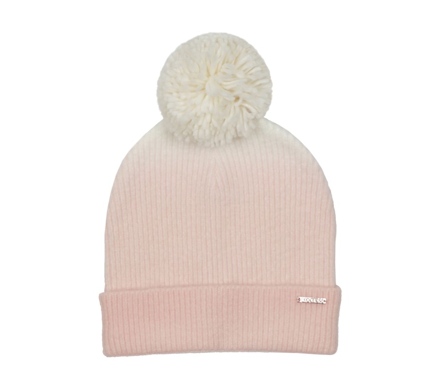 Vetements Et Accessoires SKECHERS Equipement Pour Temps Froid | Cold Weather Dip Dye Knit Pom Pom Beanie