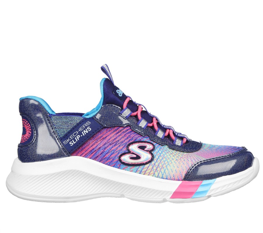 Enfant SKECHERS Chaussures A Enfiler | Skechers Slip-Ins: Dreamy Lites - Colorful Prism