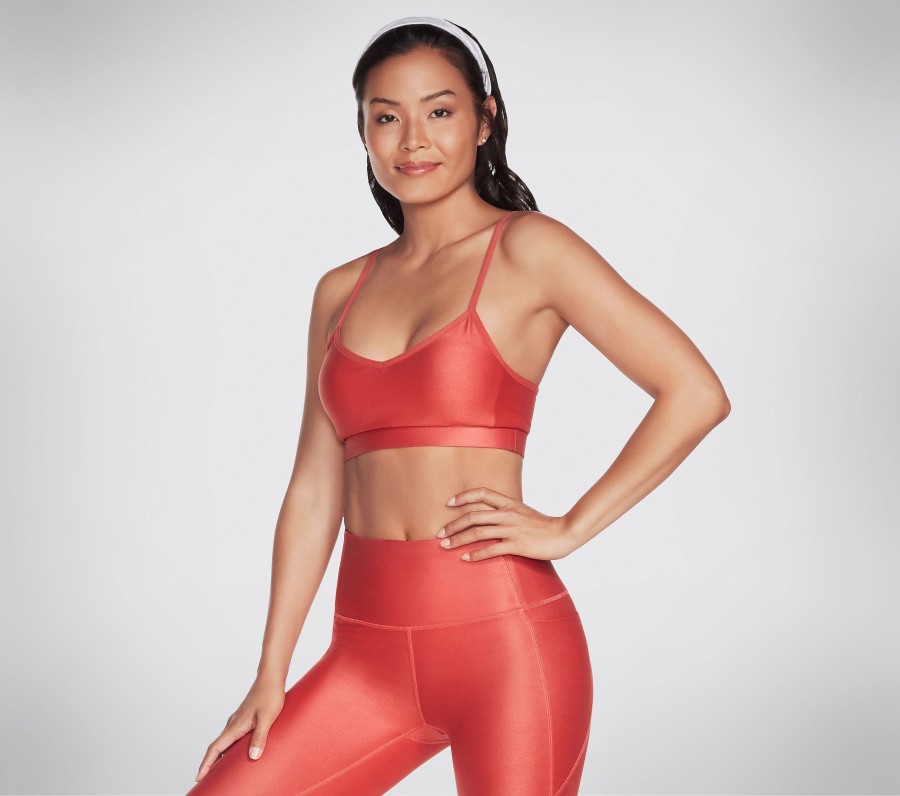 Femme SKECHERS Hauts | Skechers Apparel Stellar Shine Bra Top