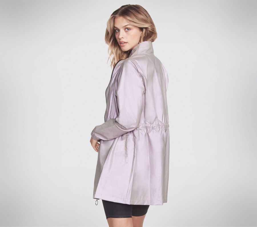 Femme SKECHERS Hauts | Skechers Apparel Supply Iridescent Parka