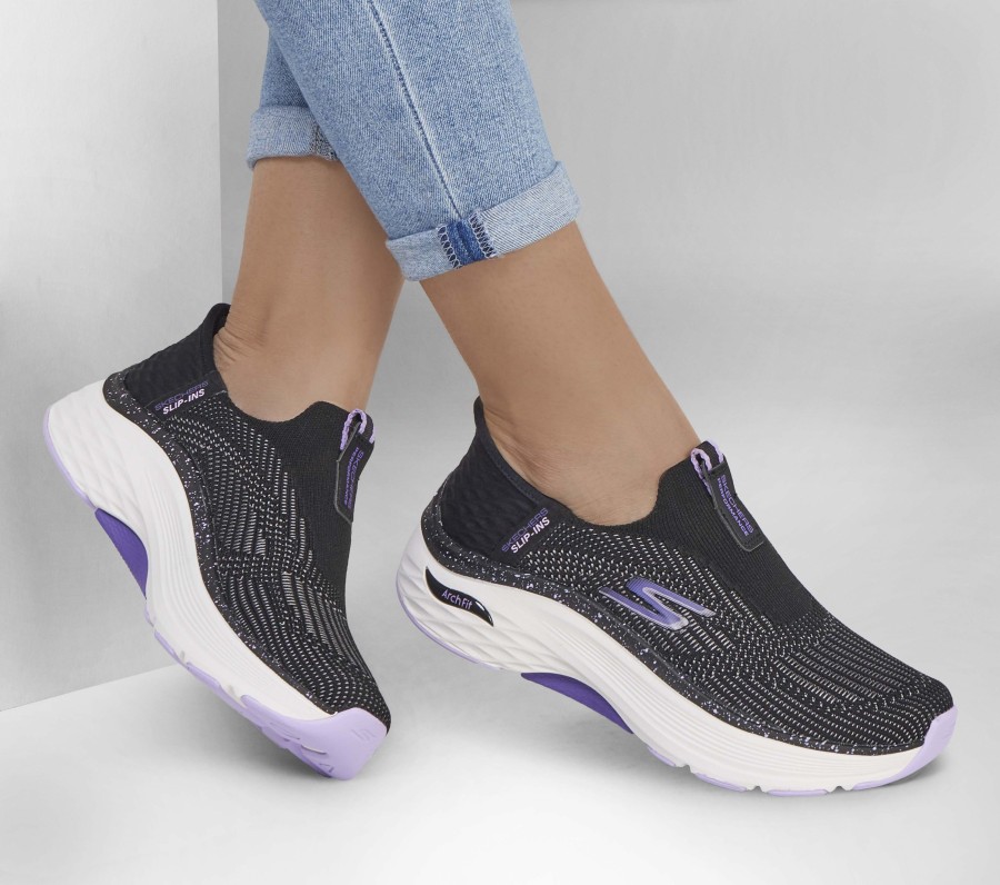 Femme SKECHERS Chaussures A Enfiler | Skechers Slip-Ins Max Cushioning Af - Fluidity