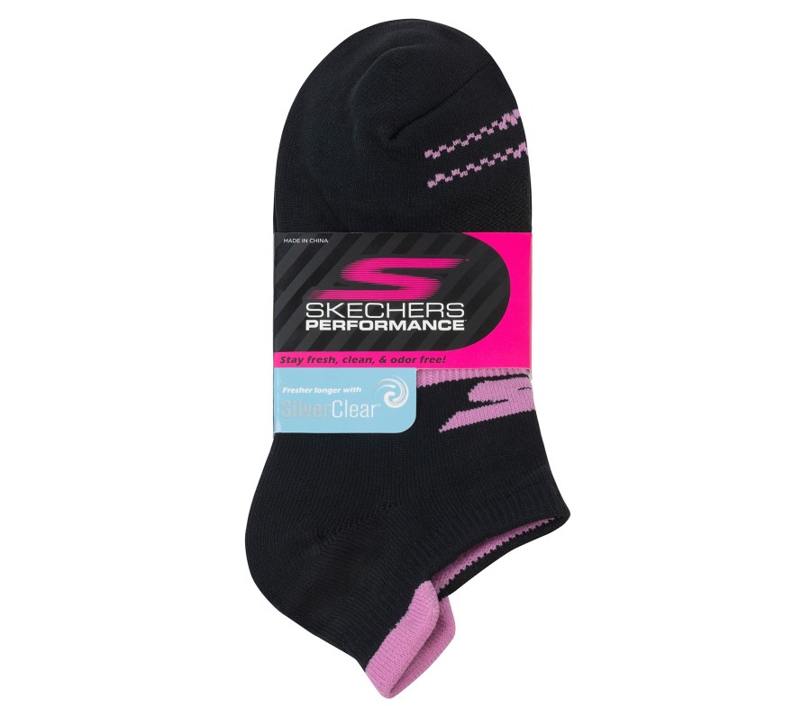 Vetements Et Accessoires SKECHERS Accessoires | Low Cut Heel Tab Socks - 3 Pack