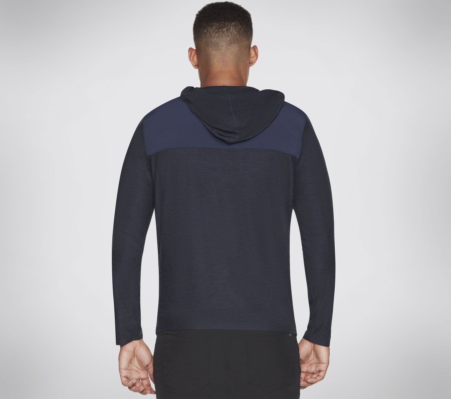 Homme SKECHERS Hauts | Skech-Knits Ultra Go Lite Full Zip Hoodie