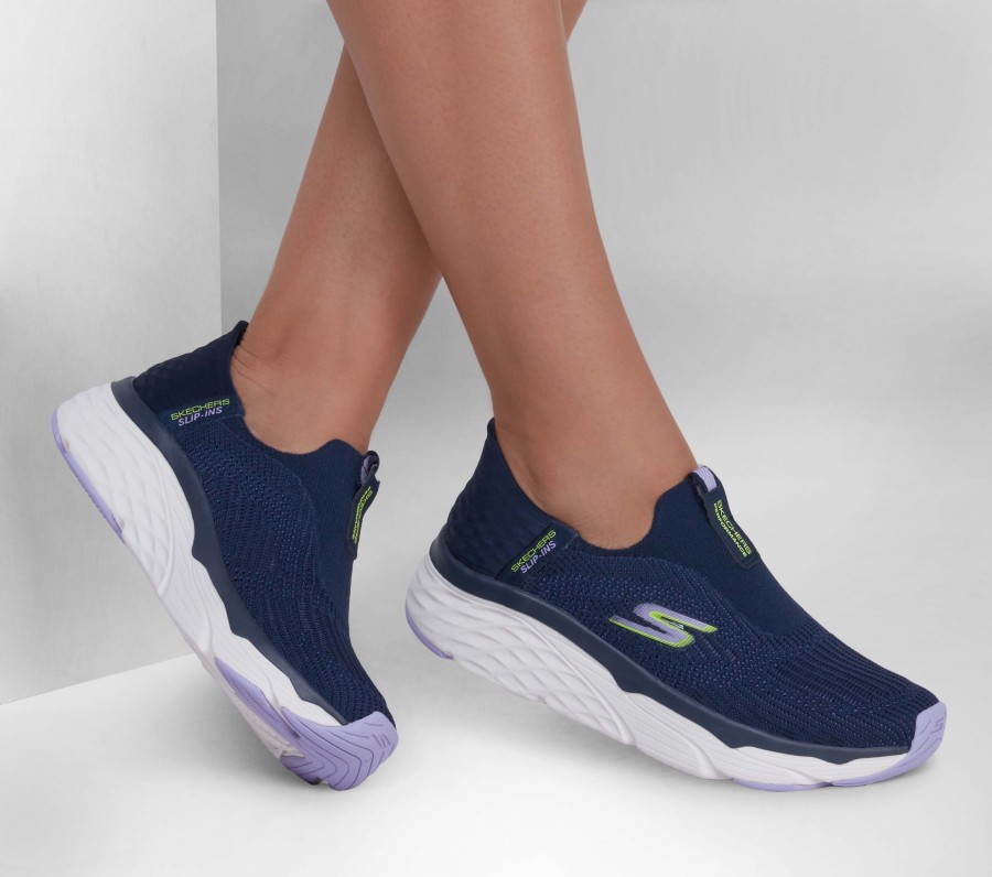 Femme SKECHERS Chaussures A Enfiler | Skechers Slip-Ins: Max Cushioning - Smooth