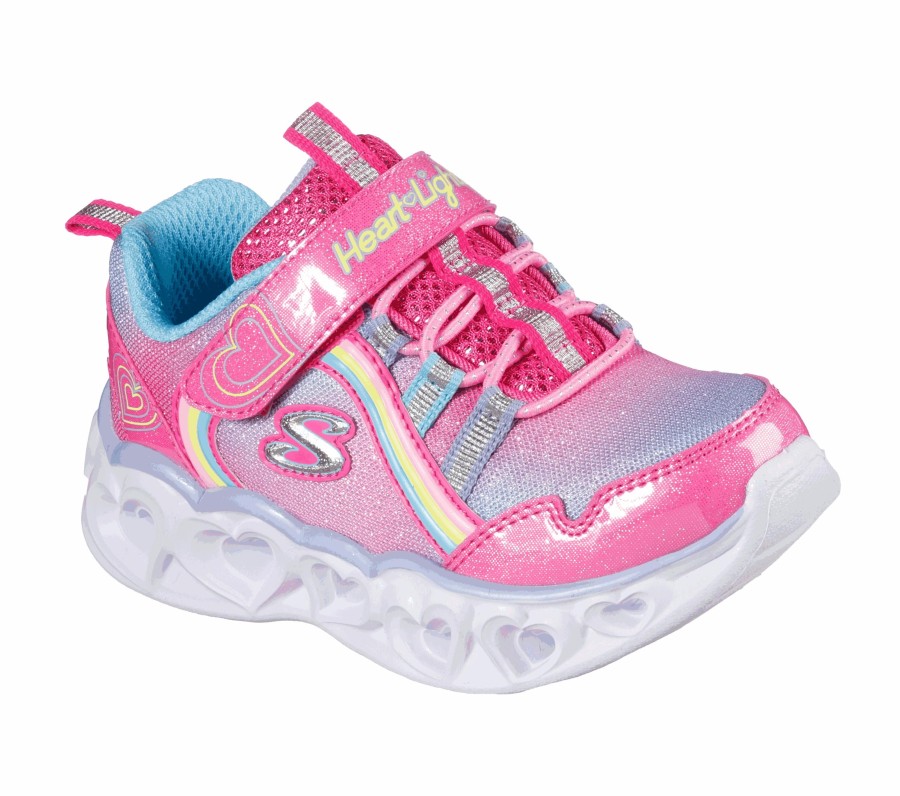 Enfant SKECHERS Lumineuses | S Lights: Heart Lights - Rainbow Lux