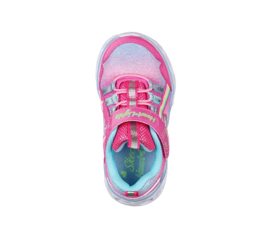 Enfant SKECHERS Lumineuses | S Lights: Heart Lights - Rainbow Lux