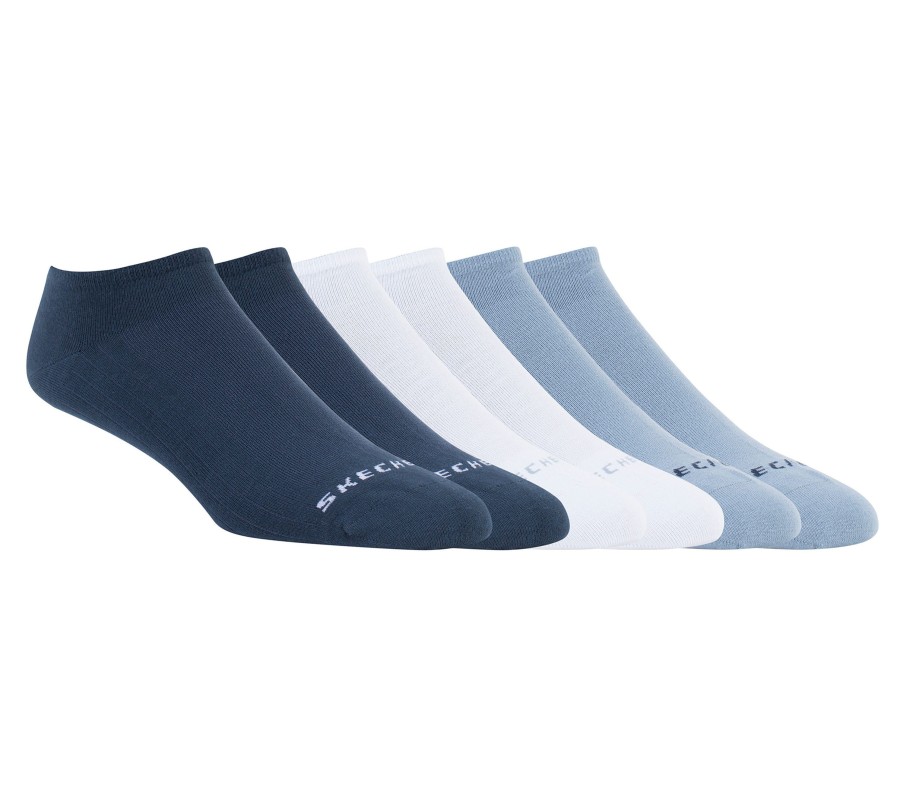 Vetements Et Accessoires SKECHERS Accessoires | 6 Pack No Show Coolmax Socks