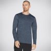 Homme SKECHERS Hauts | On The Road Long Sleeve