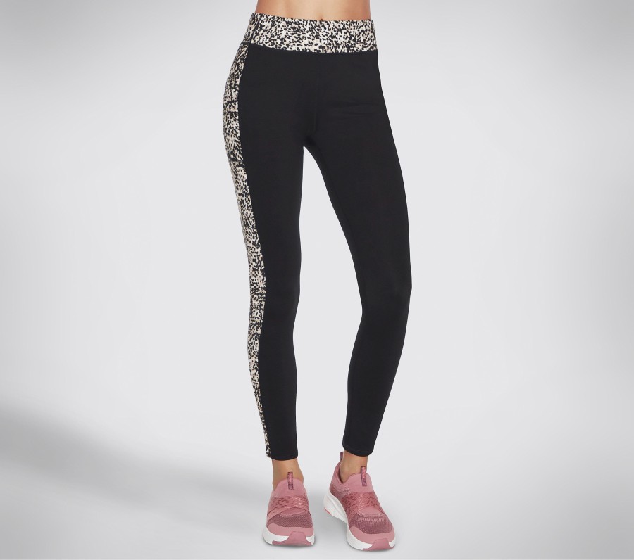 Femme SKECHERS Bas | The Gostretch Mini Cheetah 7/8 Hw Legging