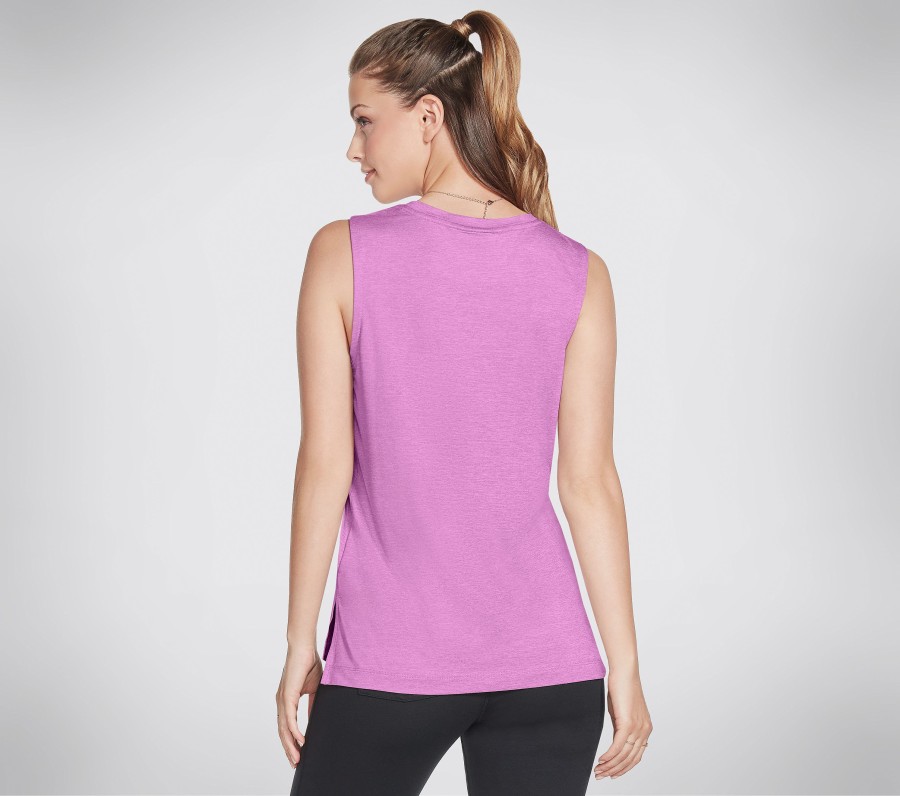 Femme SKECHERS Hauts | Go Walk Apparel Go Dri Essential Tank Top