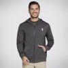 Homme SKECHERS Hauts | Skech-Knits Ultra Go Full Zip Hoodie