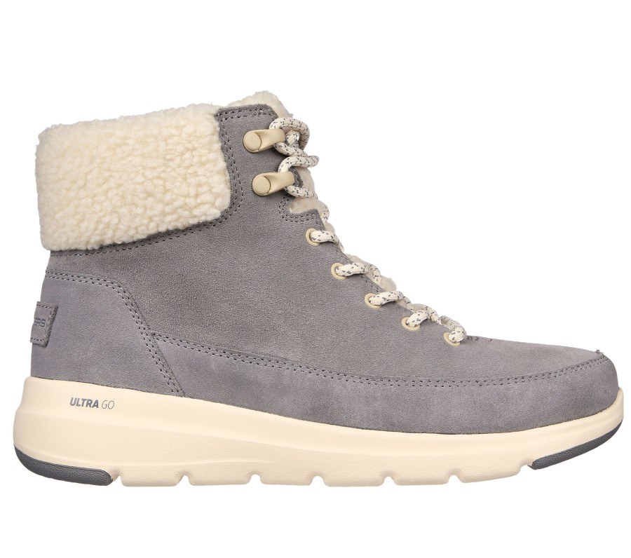 Femme SKECHERS Chaussures A Lacets | Skechers On-The-Go Glacial Ultra - Woodlands