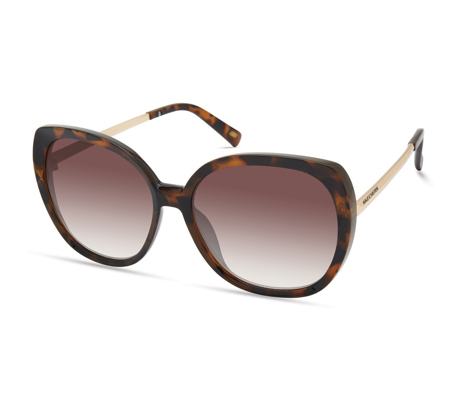 Vetements Et Accessoires SKECHERS Lunettes De Soleil | Oversized Cat Eye Sunglasses