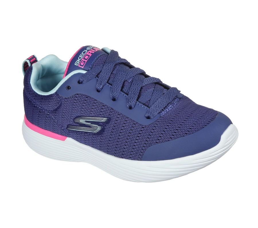 Enfant SKECHERS Chaussures A Lacets | Skechers Gorun 400 V2 - Basic Edge