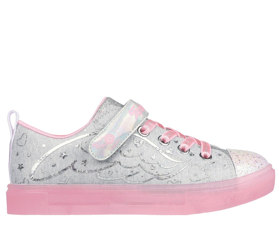 Enfant SKECHERS Chaussures A Enfiler | Twinkle Toes: Twinkle Sparks Ice - Heather Magic