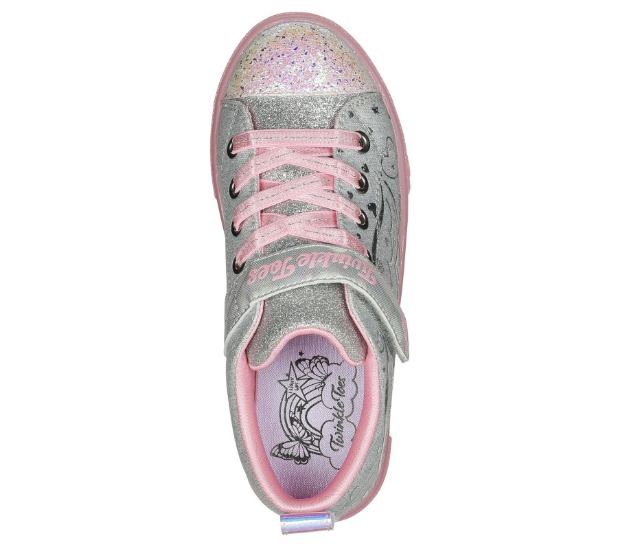 Enfant SKECHERS Chaussures A Enfiler | Twinkle Toes: Twinkle Sparks Ice - Heather Magic