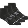 Vetements Et Accessoires SKECHERS Accessoires | 3 Pack Diamond Quarter Socks