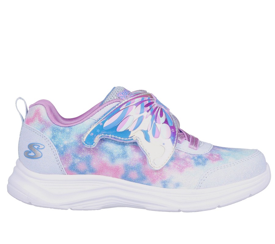 Enfant SKECHERS Chaussures A Enfiler | Glimmer Kicks - Magical Wings