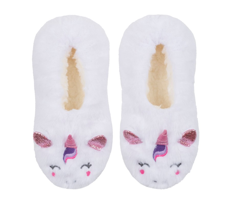 Enfant SKECHERS Chapeaux | Plush Unicorn Slipper Socks - 1 Pack