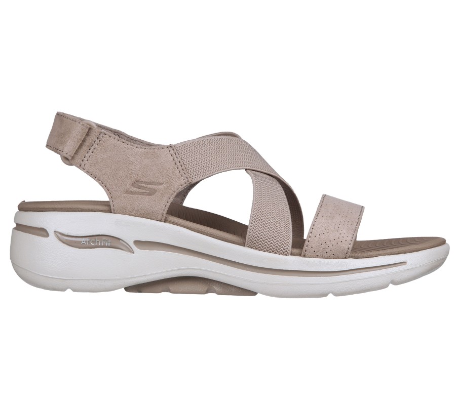 Femme SKECHERS Sandales | Skechers Go Walk Arch Fit - Treasured