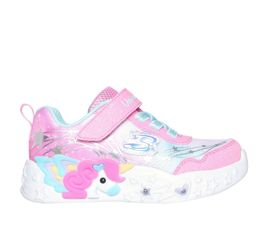 Enfant SKECHERS Chaussures Decontractees | Unicorn Charmer - Lil Stellar