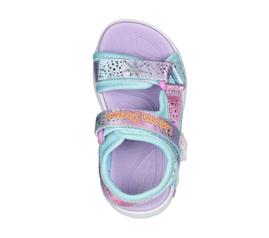 Enfant SKECHERS Chaussures A Enfiler | Unicorn Dreams - Majestic Bliss