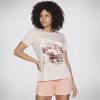 Femme SKECHERS Hauts | Skechers Dreamy Escape Tee