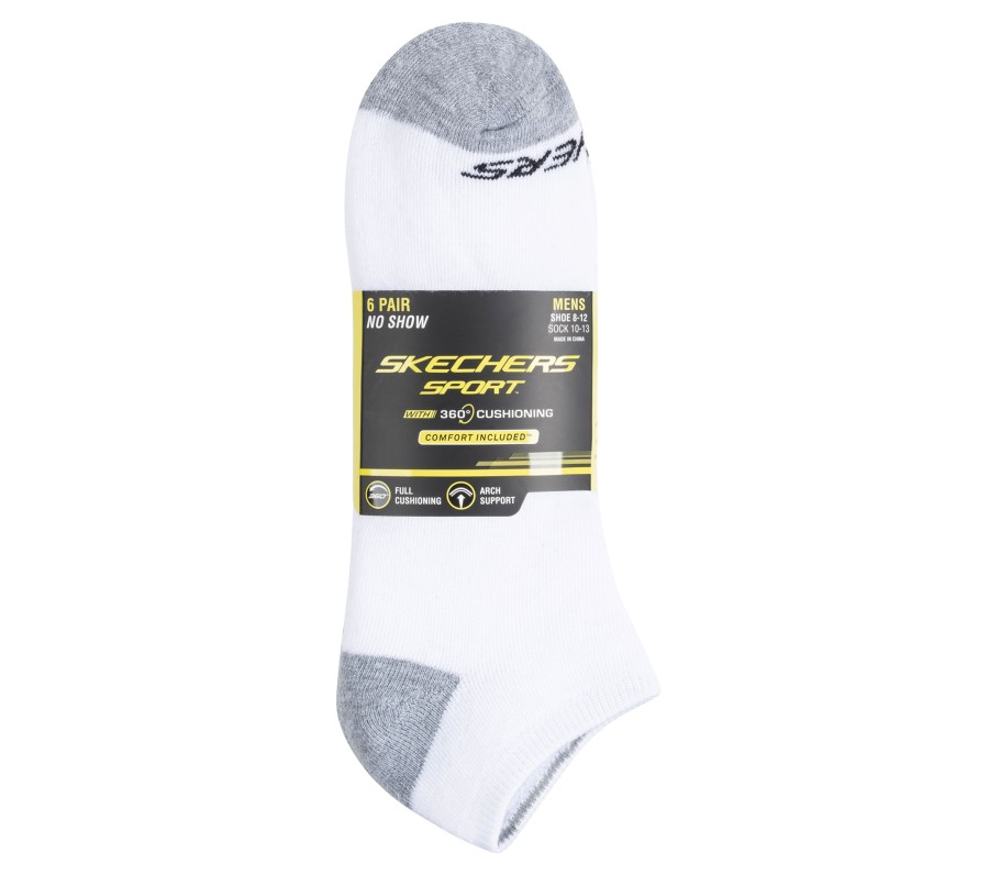 Vetements Et Accessoires SKECHERS Accessoires | 6 Pack Walking Low Cut Socks