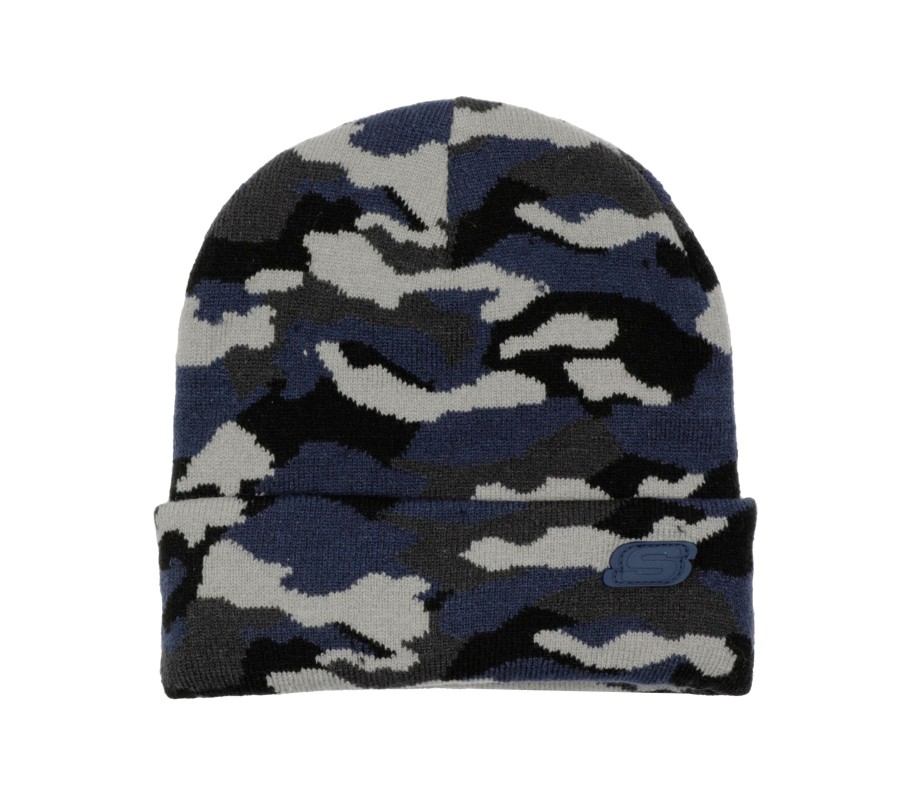 Vetements Et Accessoires SKECHERS Equipement Pour Temps Froid | Camo Beanie