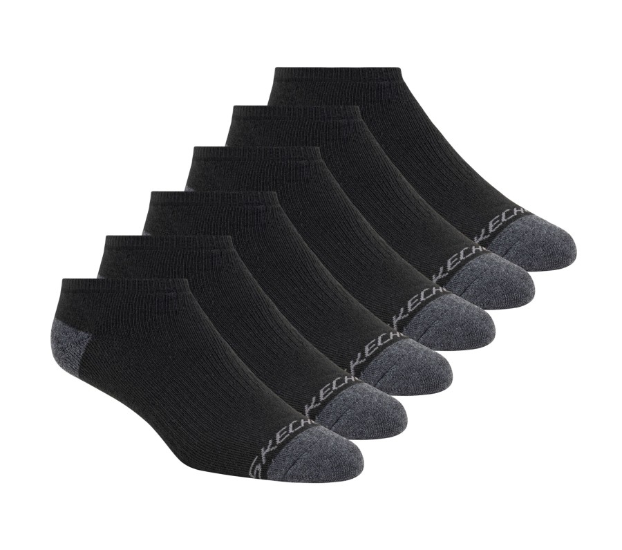 Vetements Et Accessoires SKECHERS Accessoires | 6 Pack 360 Cushion No Show Socks