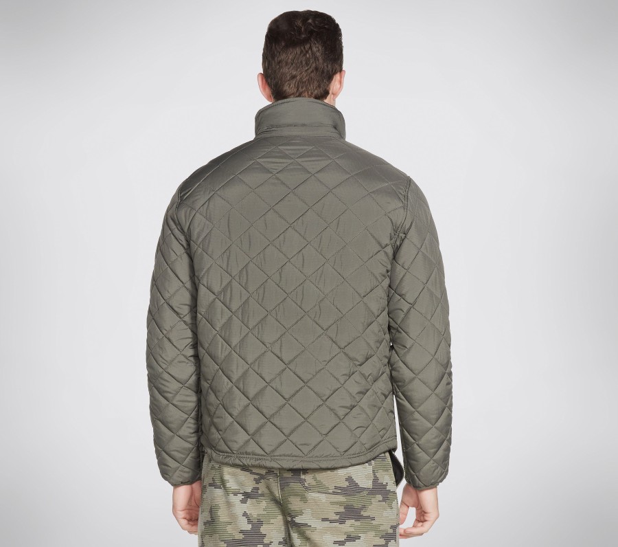 Homme SKECHERS Hauts | Skechers Apparel Chill Out Quilted Jacket