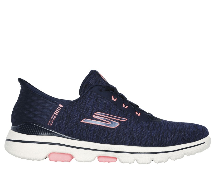 Femme SKECHERS Chaussures A Enfiler | Skechers Slip-Ins: Go Golf Walk 5 - Slip-Ins