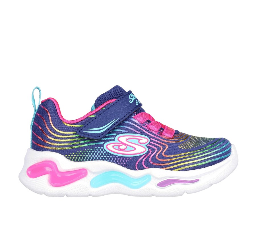 Enfant SKECHERS Chaussures A Enfiler | S Lights: Wavy Beams