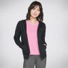 Femme SKECHERS Hauts | Diamond Front-Zip Hoodie