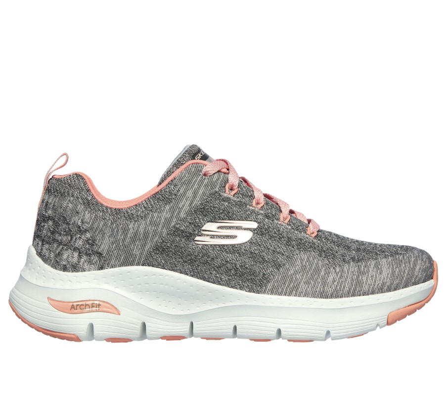 Femme SKECHERS Chaussures A Lacets | Skechers Arch Fit - Comfy Wave