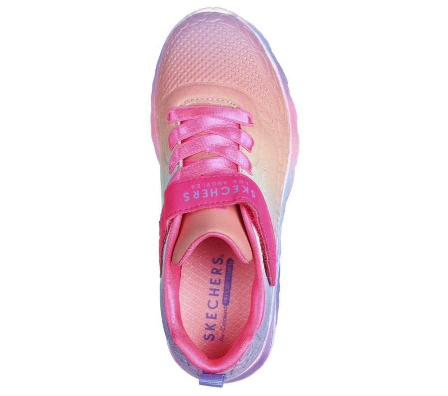 Enfant SKECHERS Chaussures A Lacets | Uno Lite - Bright Hearts