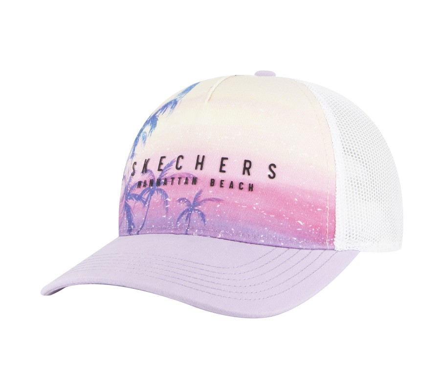 Vetements Et Accessoires SKECHERS Accessoires | Skechers Palm City Trucker Hat