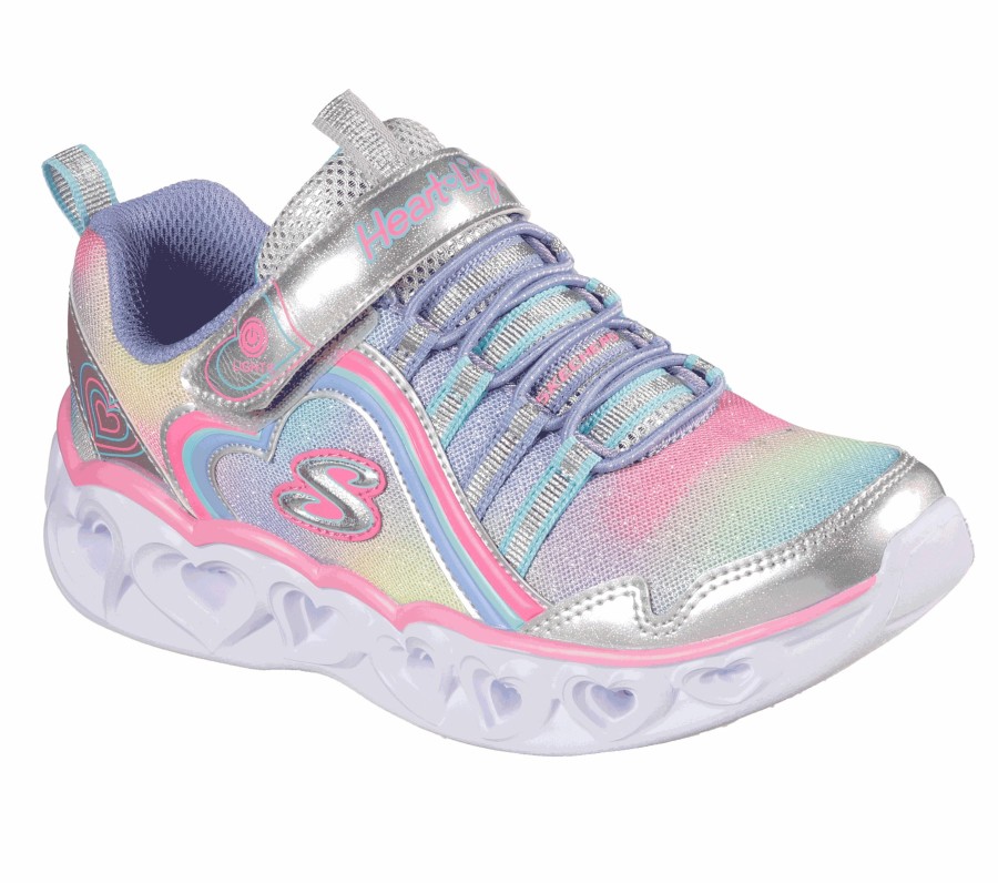 Enfant SKECHERS Lumineuses | S Lights: Heart Lights - Rainbow Lux