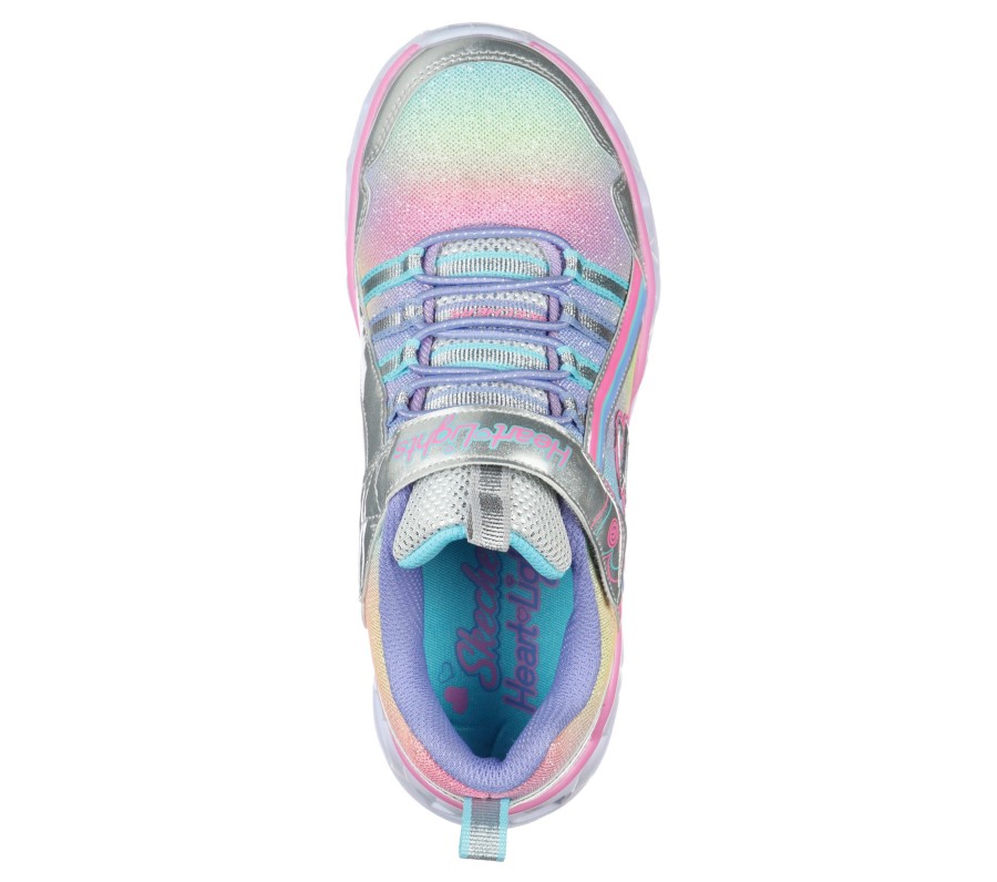 Enfant SKECHERS Lumineuses | S Lights: Heart Lights - Rainbow Lux