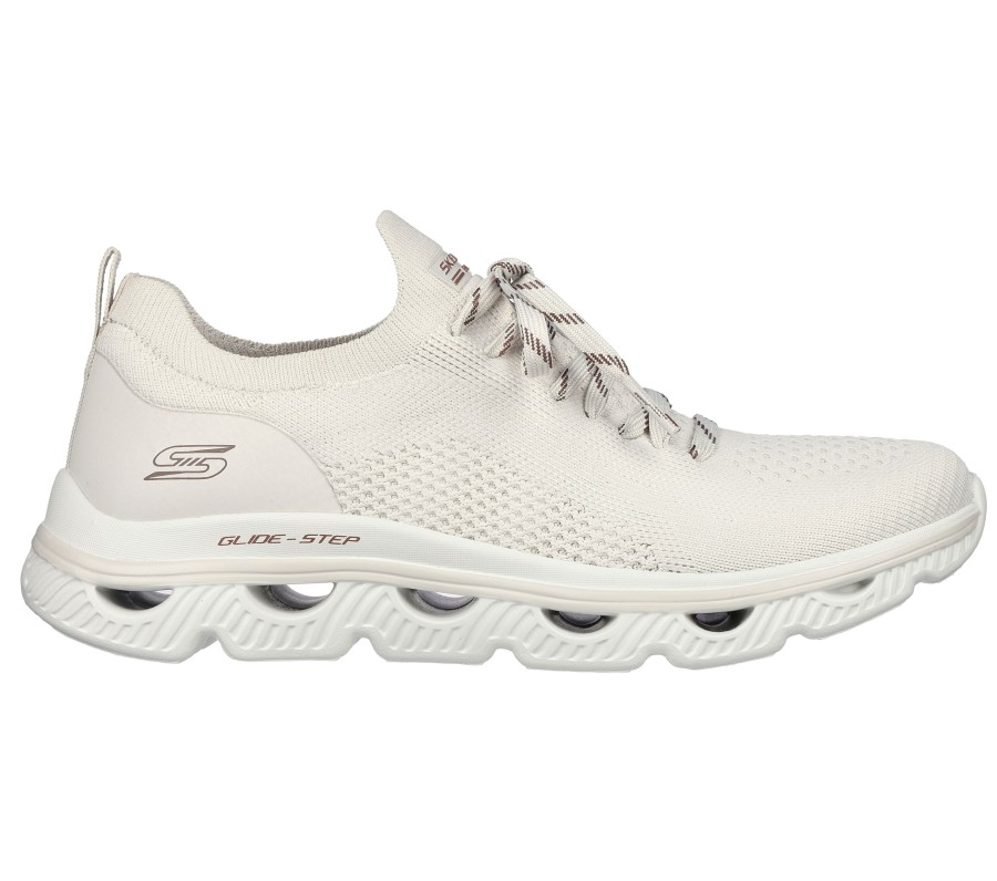 Femme SKECHERS Chaussures A Enfiler | Bobs Sport Arc Waves - Smooth Maverick