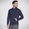 Homme SKECHERS Hauts | Go Knit Pique Pullover Hoodie