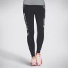 Femme SKECHERS Bas | Skechers Apparel Noir Eden Hw Legging