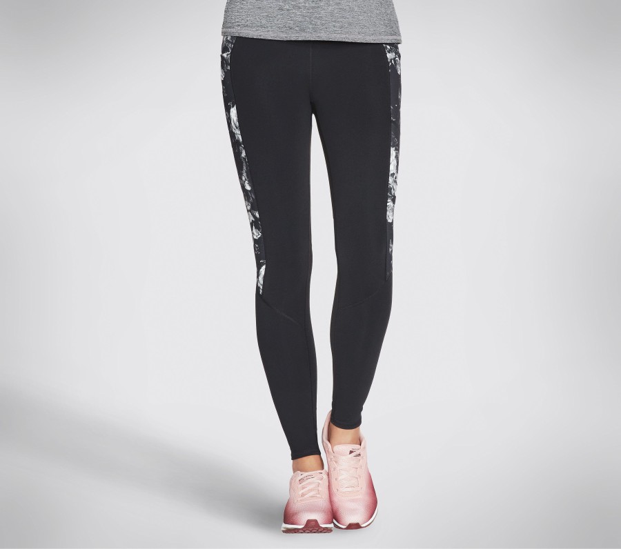 Femme SKECHERS Bas | Skechers Apparel Noir Eden Hw Legging